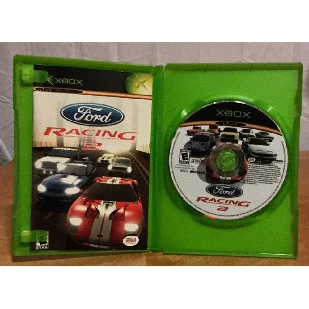 Ford Racing 2 Microsoft Original Xbox Complete In Box With Manual, Scratched